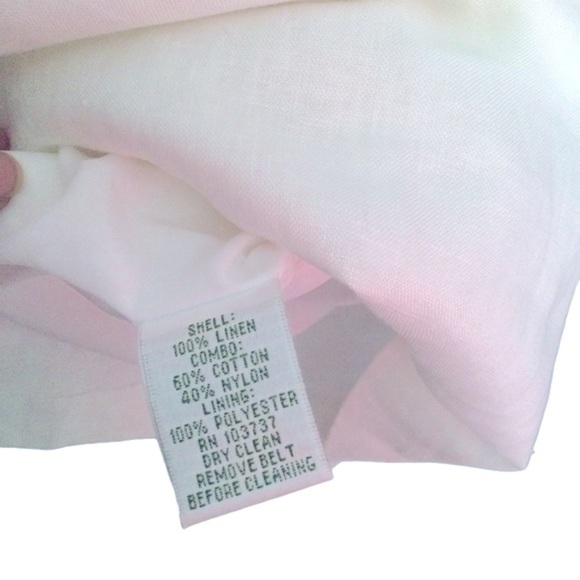 Donna Morgan Linen Lace Fit and Flare Belted Halter Neck Dress Nwt - Picture 12 of 15